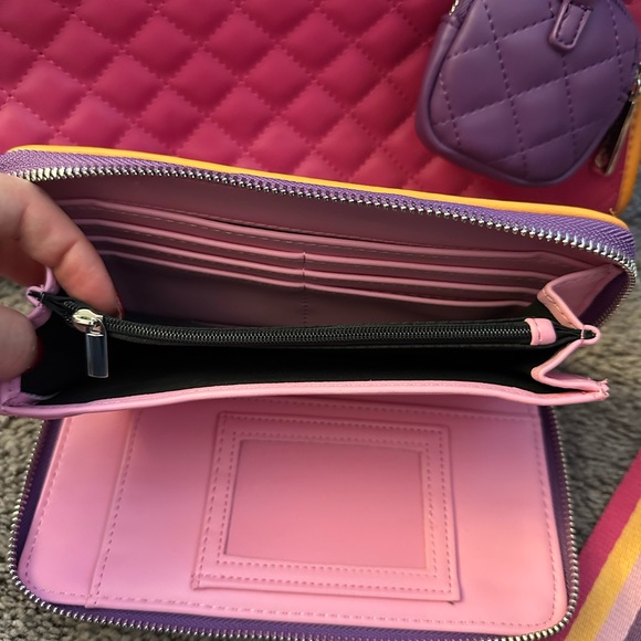 Betsey Johnson Bag and Wallet. Worn only once - Picture 5 of 10